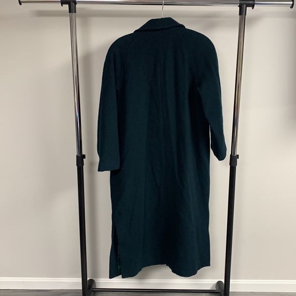 Vintage Sandro 100% Wool Trench Coat Size 16 - Picture 6 of 8